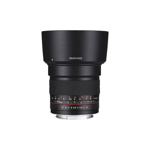  Samyang 85mm f/1.4 Aspherical Lens for Canon SY85M-C - Adorama