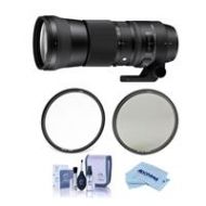 Adorama Sigma 150-600mm F5-6.3 DG OS HSM Contemporary Lens for Canon Cameras W/Filters 745101 F