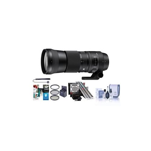  Adorama Sigma 150-600mm F5-6.3 DG OS HSM Contemporary Lens for Sigma w/Free Accessories 745110 A