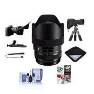 Adorama Sigma 14-24mm f/2.8 DG HSM ART Lens for Canon EOS Cameras W/Free Pc Acc Bundle 212954 A