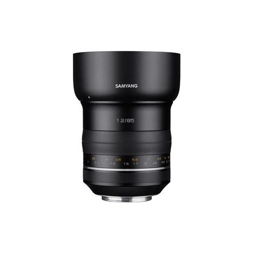  Adorama Samyang XP 85mm F1.2 High Speed Lens with AE Chip for Canon EF SYXP85-C