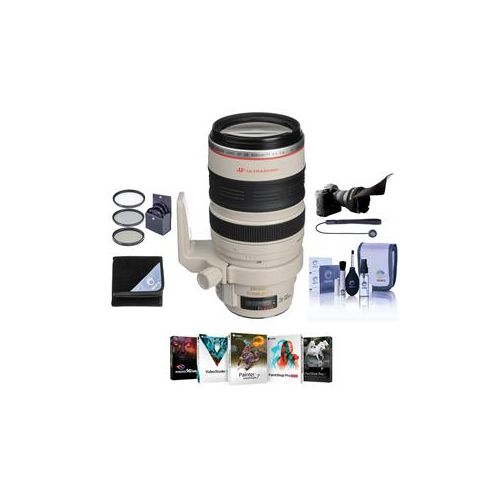  Adorama Canon EF 28-300mm f/3.5-5.6L IS USM Lens with Free Basic Accessory Bundle (PC) 9322A002 A