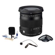 Adorama Sigma 17-70mm f/2.8-4 DC Macro HSM Lens f/Pentax DSLRs, w/Accessory BUNDLE 884109 K