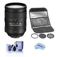 Adorama Nikon 28-300mm f/3.5-5.6G ED-IF AFS NIKKOR VR Lens USA With Hoya Filter Kit 2191 FL