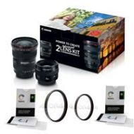 Adorama Canon Advanced 2 Lens Kit Lens with Free Basic Accessory Bundle 2515A034 A