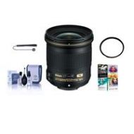 Adorama Nikon 24mm f/1.8G AF-S ED NIKKOR Lens, USA Warranty with Free Accessory Bundle 20057 NK