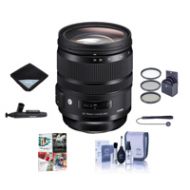 Adorama Sigma 24-70mm F2.8 DG OS HSM IF ART Lens for Canon EOS Cameras W/Free Acc Bundle 576954 C