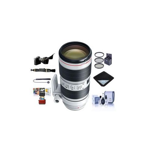  Adorama Canon EF 70-200mm f/2.8L IS III USM Lens with Free Basic Accessory Bundle (Mac) 3044C002 M