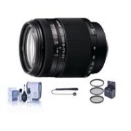 Adorama Sony 18-250mm f/3.5-6.3 DT ED A-Mount Zoom Lens Bundle With Accessory Bundle SAL18250 K