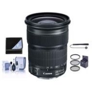 Adorama Canon EF 24-105mm f/3.5-5.6 IS STM Lens with Free Basic Accessory Bundle 9521B002 A