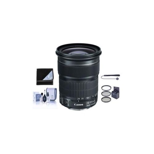  Adorama Canon EF 24-105mm f/3.5-5.6 IS STM Lens with Free Basic Accessory Bundle 9521B002 A