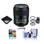 Adorama Nikon 60mm f/2.8G AF-S Micro NIKKOR AF ED Lens - USA Warranty w/Accessory Bundle 2177 NK