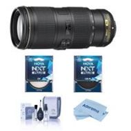 Adorama Nikon 70-200mm f/4G ED AF-S VR Zoom NIKKOR Lens - USA w/Filters, Ext. Warranty 2202 F