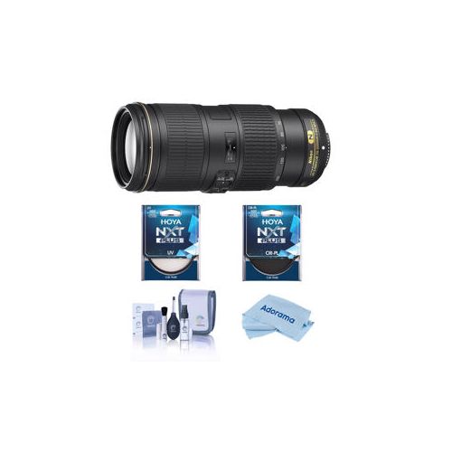  Adorama Nikon 70-200mm f/4G ED AF-S VR Zoom NIKKOR Lens - USA w/Filters, Ext. Warranty 2202 F