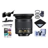 Adorama Nikon AF-P DX 10-20mm f/4.5-5.6G IF VR Zoom Lens USA With Pro Accessory Bundle 20067 KB