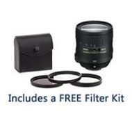 Adorama Nikon 24-85mm f/3.5-4.5G ED AF-S VR NIKKOR Lens USA Warranty w/Filters, Ext Warr 2204 F