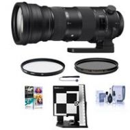 Adorama Sigma 150-600mm F5-6.3 DG OS HSM Sport Lens for Nikon Cameras w/Free Accessories 740306 A