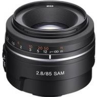 Adorama Sony 85mm f/2.8 Telephoto Lens for A Alpha DSLR Cameras SAL85F28