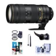 Adorama Nikon AF-S NIKKOR 70-200mm f/2.8E FL ED VR Lens USA w/Free Accessory Bundle 20063 A