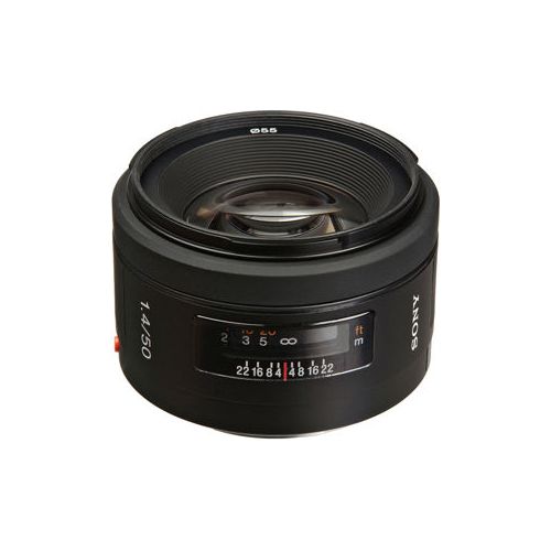  Sony 50mm f/1.4 Lens for A-Mount SAL50F14 - Adorama