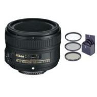 Adorama Nikon 50mm f/1.8G AF-S NIKKOR Lens, USA Warranty, Free 58mm Filter Kit 2199 KV