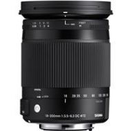 Adorama Sigma 18-300mm F3.5-6.3 DC Macro OS HSM Lens for Sigma DSLR Cameras 886-110