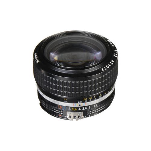  Adorama Nikon 50mm f/1.2 NIKKOR Ai-S Manual Focus Lens - Nikon USA Warranty 1435