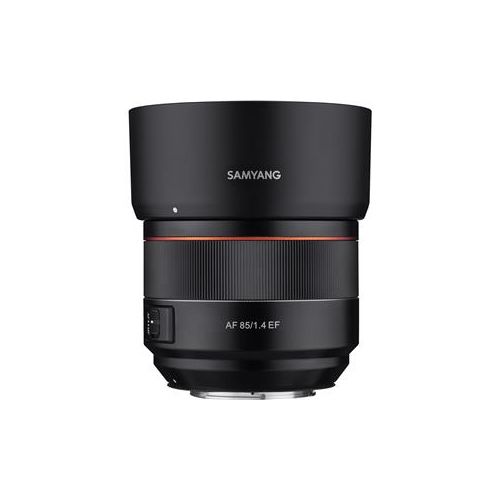  Adorama Samyang 85mm f/1.4 Auto Focus Lens for Canon DSLR Cameras SYIO85AF-C