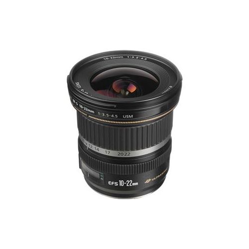  Canon EF-S 10-22mm f/3.5-4.5 USM Lens 9518A002 - Adorama