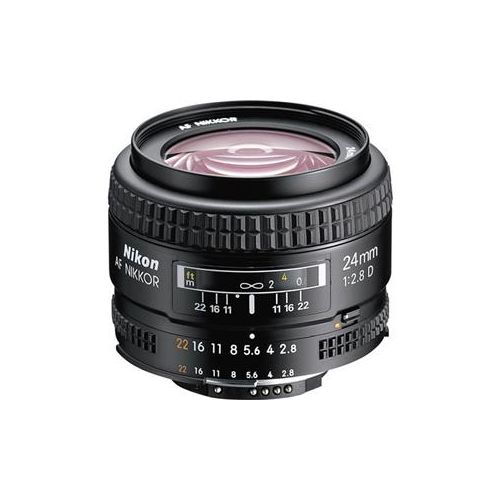  Nikon 24mm f/2.8D AF NIKKOR Lens - Nikon USA Warranty 1919 - Adorama