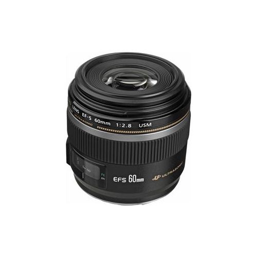  Canon EF-S 60mm f/2.8 Macro USM Lens 0284B002 - Adorama