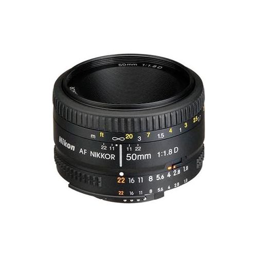  Adorama Nikon 50mm f/1.8D AF NIKKOR Lens - Nikon U.S.A. Warranty 2137