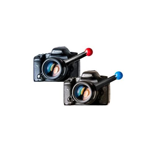  Adorama FocusShifter LensShifter Pro Focus & Zoom Grip, Red & Blue Pair LS02-PAIR