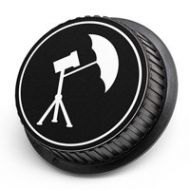 Adorama LenzBuddy Rear Lens Cap for Canon - with Umbrella Icon (Black & White) 52116-01