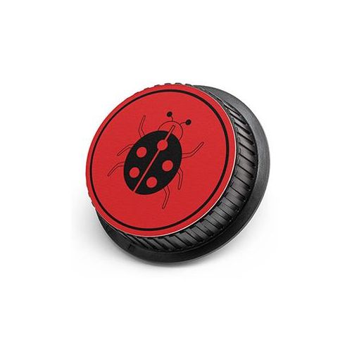  Adorama LenzBuddy Rear Lens Cap for Nikon - wiht Ladybug Photo (Red) 62110-03