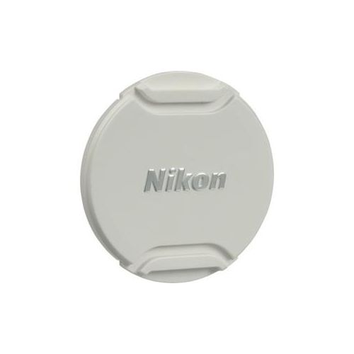  Adorama Nikon LC-N55 Front Lens Cap for NIKKOR 10-100mm f/4.0-5.6 VR Lens, White 3700