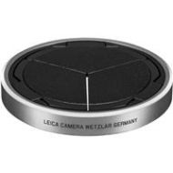 Adorama Leica Auto Lens Cap for D-Lux Digital Camera - Silver / Black 19529