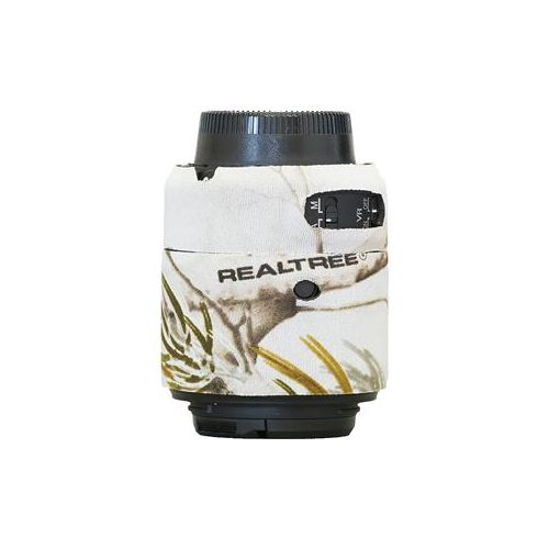  Adorama LensCoat Cover for Nikon 55-200mm f/4-5.6 ED VR II Lens , Realtree AP Snow LCN55200V2SN