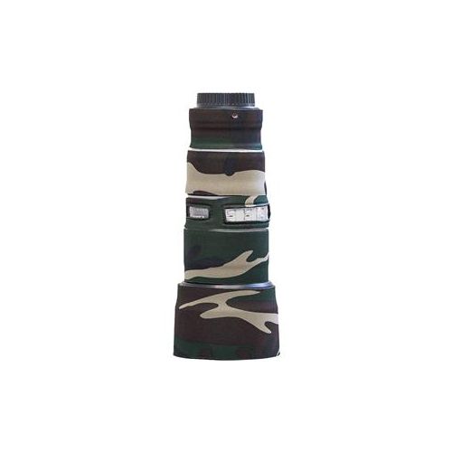  Adorama LensCoat Lens Cover for Canon 70-200mm f/4 IS II Lens, Forest Green Camo LC7020042FG