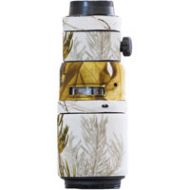 Adorama LensCoat Lens Cover for Nikon 200mm f/4 AF-D Micro IF-ED, Realtree AP Snow LCN200MSN