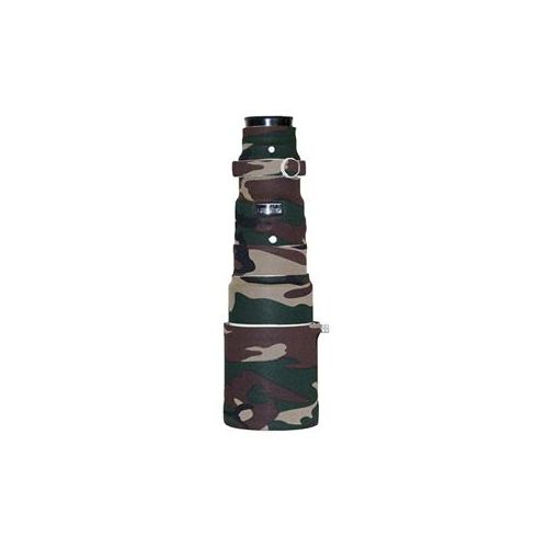  Adorama LensCoat Lens Cover for Minolta 400mm f4.5 HS, Forest Green Camo LCM40045FG