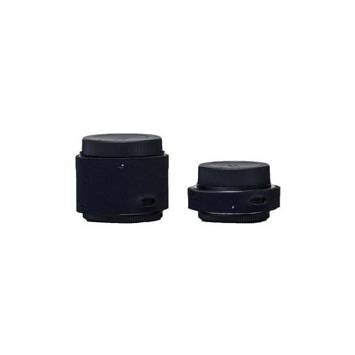  Adorama LensCoat Lens Covers for Sigma Teleconverter Set (TC-2001 & 1401), Black LCSEX2BK