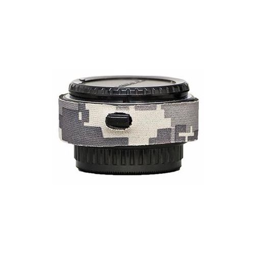  Adorama LensCoat Cover for Pentax 1.4x Teleconverter Lens, Digital Camo LCP14DADC