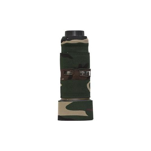  Adorama LensCoat Cover for Nikon 70-200mm f/4 VR Lens, Forest Green Camo LCN702004FG