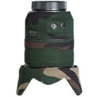 Adorama LensCoat Lens Cover for Nikon 24-120mm f/3.5G AFS, Forest Green Woodland Camo LCN24120VRFG