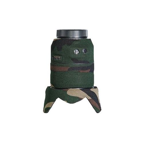  Adorama LensCoat Lens Cover for Nikon 24-120mm f/3.5G AFS, Forest Green Woodland Camo LCN24120VRFG