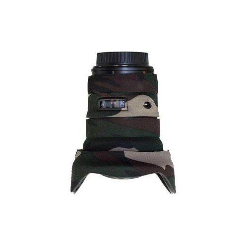  Adorama LensCoat Cover for Canon 17-40mm f/4 Lens, Forest Green Camo LC1740FG