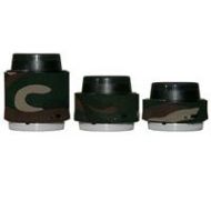 Adorama LensCoat Lens Covers for Nikon Teleconverter Set, Forest Green Camo LCNEXIIFG