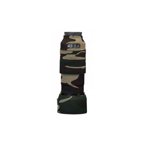  Adorama LensCoat Lens Cover for Sony FE 70-300mm f/4.5-5.6 G OSS Lens, Forest Green Camo LCSO70300FG