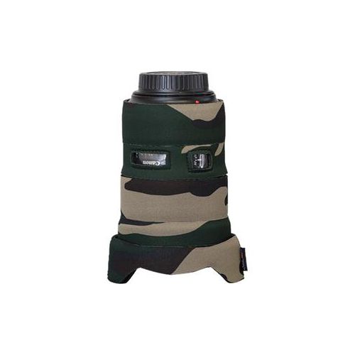  Adorama LensCoat Lens Cover for Canon 16-35mm III f/2.8 Lens, Forest Green Camo LC16353FG
